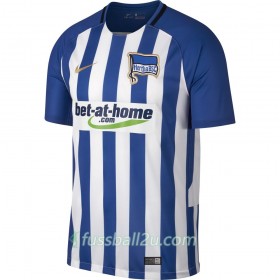 Günstige Fußballtrikots Hertha BSC Heimtrikot 2017/18 Kurzarm