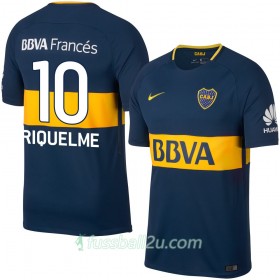 Günstige Fußballtrikots Boca Juniors Riquelme Heimtrikot 2017/18 Kurzarm