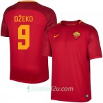 Günstige Fußballtrikots AS Roma Dzeko 9 Heimtrikot 2017/18 Kurzarm