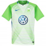 Günstige Fußballtrikots VFL Wolfsburg Heimtrikot 2017/18 Kurzarm