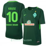 Günstige Fußballtrikots Werder Bremen Kruse 10 Heimtrikot 2017/18 Kurzarm