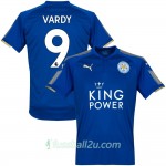 Günstige Fußballtrikots Leicester City Vardy Heimtrikot 2017/18 Kurzarm