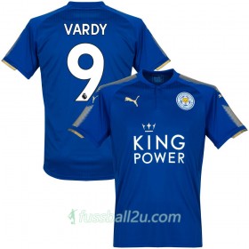 Günstige Fußballtrikots Leicester City Vardy Heimtrikot 2017/18 Kurzarm