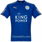 Günstige Fußballtrikots Leicester City Vardy Heimtrikot 2017/18 Kurzarm