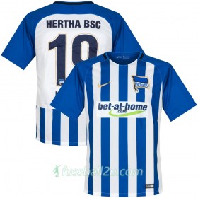 Günstige Fußballtrikots Hertha BSC Ibisevic 19 Heimtrikot 2017/18 Kurzarm