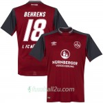 Günstige Fußballtrikots 1. FC Nürnberg Behrens 18 Heimtrikot 2017/18 Kurzarm