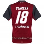 Günstige Fußballtrikots 1. FC Nürnberg Behrens 18 Heimtrikot 2017/18 Kurzarm