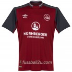 Günstige Fußballtrikots 1. FC Nürnberg Behrens 18 Heimtrikot 2017/18 Kurzarm