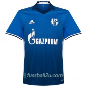 Günstige Fußballtrikots Schalke 04 Heimtrikot 2017/18 Kurzarm