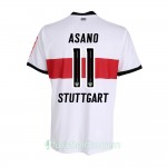 Günstige Fußballtrikots VfB Stuttgart Asano 11 Heimtrikot 2017/18 Kurzarm