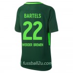 Günstige Fußballtrikots Werder Bremen Bartels 22 Heimtrikot 2017/18 Kurzarm