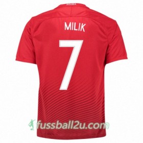 Günstige Fußballtrikots Polen ARKADIUSZ MILIK Auswärtstrikot Euro 2016