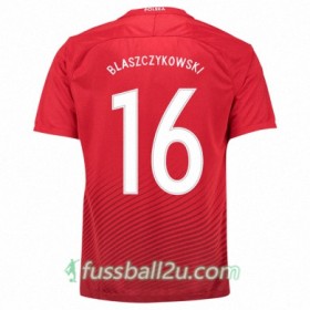 Günstige Fußballtrikots Polen JAKUB BLASZCZYKOWSKI Auswärtstrikot Euro 2016