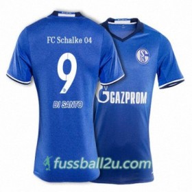 Günstige Fußballtrikots FC Schalke 04 DI SANTO 9 Heimtrikot 2017/18 Kurzarm