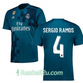 Günstige Fußballtrikots Real Madrid SERGIO RAMOS 4 3rd trikot 2017/18 Kurzarm