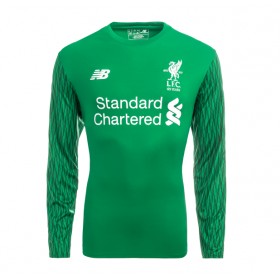 Günstige Fußballtrikots Liverpool Torwart Loris Karius 1 Heimtrikot 2017/18 Langarm