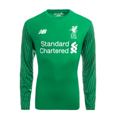 Günstige Fußballtrikots Liverpool Torwart Loris Karius 1 Heimtrikot 2017/18 Langarm Günstige Fußballtrikots Liverpool Torwart Loris Karius 1 Heimtrikot 2017/18 Langarm