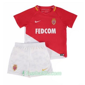 Günstige Fußballtrikots AS Monaco Kinder Heimtrikot 2017/18 Kurzarm