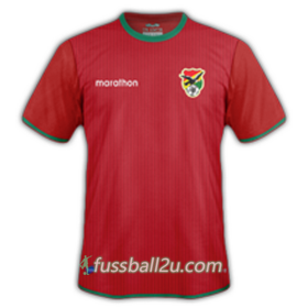 Günstige Fußballtrikots Bolivien Auswärtstrikot 2016/17 Kurzarm