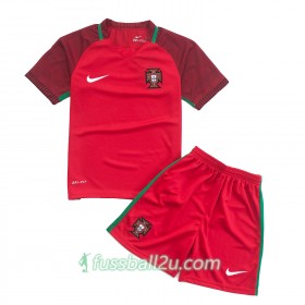 Günstige Fußballtrikots Portugal Kinder Heimtrikot Euro 2016
