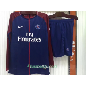 Günstige Fußballtrikots Paris SG Heimtrikot 2017/18 Langarm