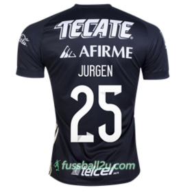Günstige Fußballtrikots UANL Tigres Jurgan 3rd trikot 2017/18 Kurzarm