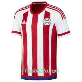 Günstige Fußballtrikots Paraguay Heimtrikot 2016/17 Kurzarm