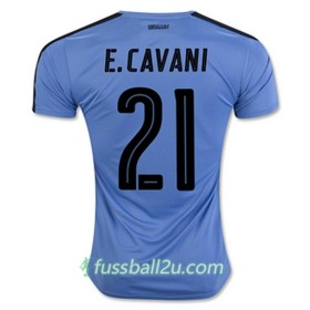 Günstige Fußballtrikots Uruguay Edinson Cavani Heimtrikot 2016/17 Kurzarm