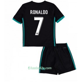 Günstige Fußballtrikots Real Madrid Cristiano Ronaldo 7 Kinder Auswärtstrikot 2017/18 Kurzarm