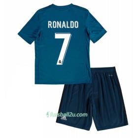 Günstige Fußballtrikots Real Madrid Cristiano Ronaldo 7 Kinder 3rd trikot 2017/18 Kurzarm