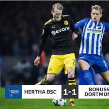 Dortmund auswärts zieht Hertha Berlin