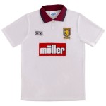 Günstige Fußballtrikots Aston Villa 1994-95 Retro Heimtrikot Kurzarm