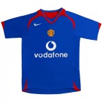 Günstige Fußballtrikots Manchester United 2005-06 Retro Auswärtstrikot Kurzarm