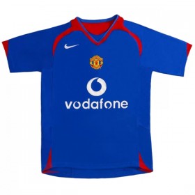 Günstige Fußballtrikots Manchester United 2005-06 Retro Auswärtstrikot Kurzarm