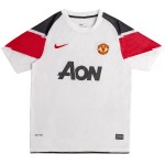 Günstige Fußballtrikots Manchester United 2010-11 Retro Auswärtstrikot Kurzarm