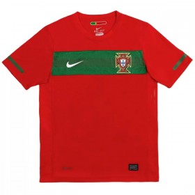 Günstige Fußballtrikots Portugal 2010 Retro Heimtrikot Kurzarm