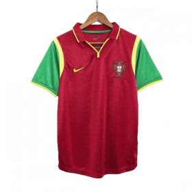Günstige Fußballtrikots Portugal Retro Heimtrikot 1998 Kurzarm