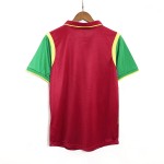 Günstige Fußballtrikots Portugal Retro Heimtrikot 1998 Kurzarm