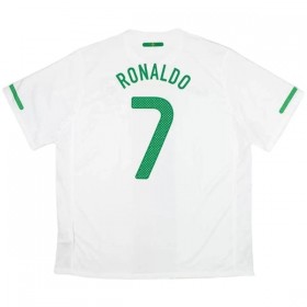 Günstige Fußballtrikots Portugal Ronaldo 7 2010 Retro Auswärtstrikot Kurzarm