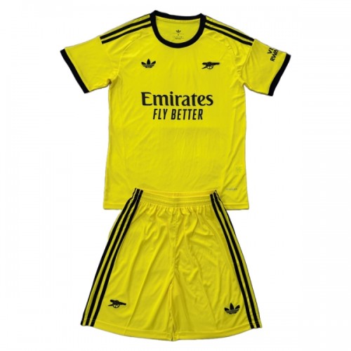 Günstige Fußballtrikots Arsenal Torwart Kinder 2025-26 Gelbe Kurzarm Günstige Fußballtrikots Arsenal Torwart Kinder 2025-26 Gelbe Kurzarm