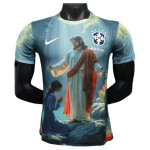 Günstige Fußballtrikots Brasilien x Christ Sonderausgabe 2025 Kurzarm