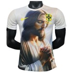 Günstige Fußballtrikots Brasilien x Praying Sonderausgabe 2025 Kurzarm