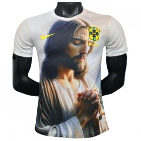 Günstige Fußballtrikots Brasilien x Praying Sonderausgabe 2025 Kurzarm