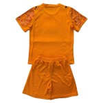 Günstige Fußballtrikots Derby County Torwart Kinder 2025-26 Orange Kurzarm