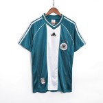 Günstige Fußballtrikots Deutschland Retro Auswärtstrikot 1998 Kurzarm