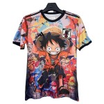 Günstige Fußballtrikots Japan x Luffy Sonderausgabe 2025 Kurzarm