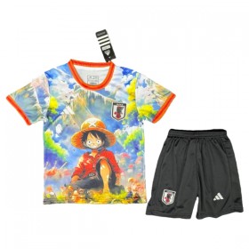 Günstige Fußballtrikots Japan x OnePiece Kinder Sonderausgabe 2025 Kurzarm