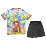 Günstige Fußballtrikots Japan x OnePiece Kinder Sonderausgabe 2025 Kurzarm