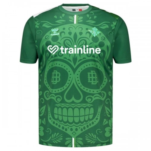 Günstige Fußballtrikots Real Betis x Dia de Muertos Pre-Match 2025-26 Kurzarm Günstige Fußballtrikots Real Betis x Dia de Muertos Pre-Match 2025-26 Kurzarm