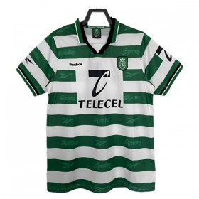 Günstige Fußballtrikots Sporting Clube de Portugal 1999-2000 Heimtrikot Kurzarm